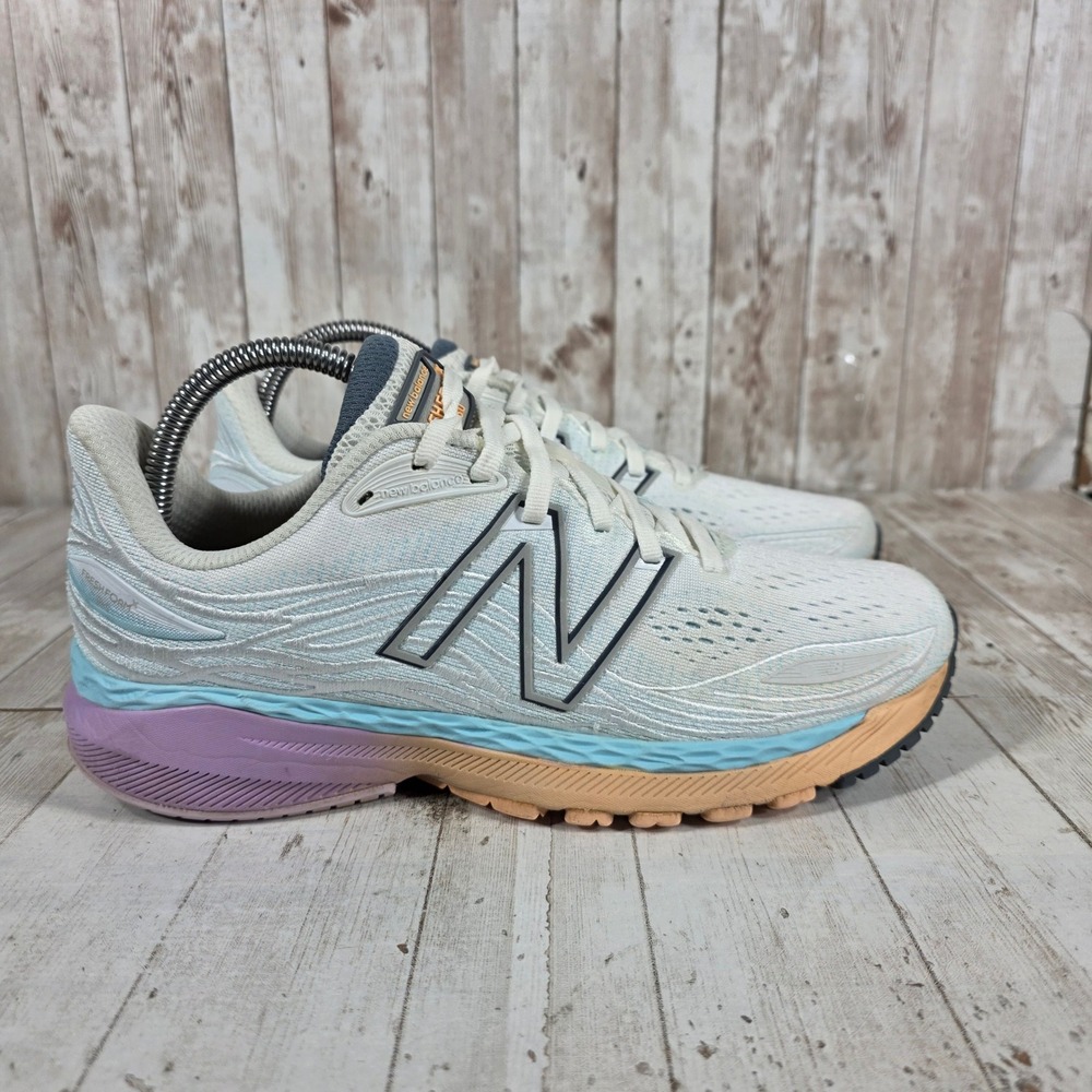 New Balance Fresh Foam 860v12 Womens Running Shoes Blue Purple W860W12 9